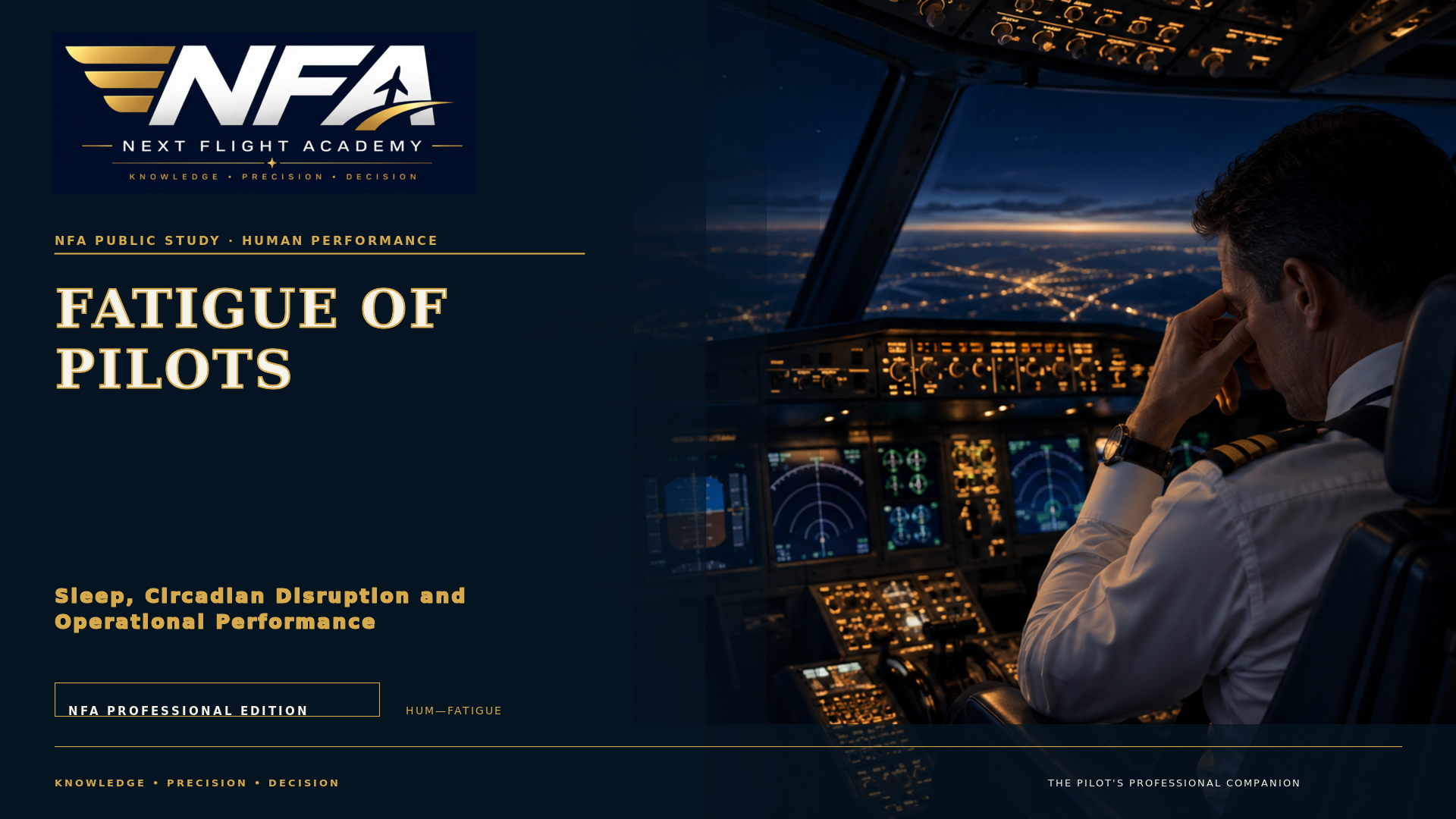 Cover of Fadiga dos pilotos